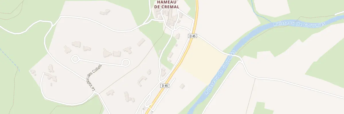 Plan du 5242 Les Colets à Corconne