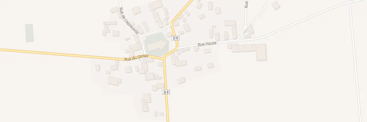 Plan du 4 Rue Haute à Corroy