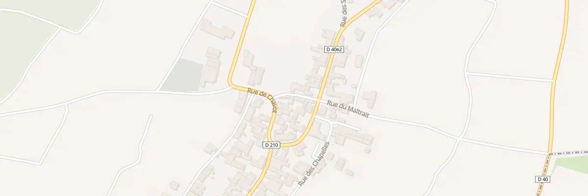 Plan du 1 Rle du Haut Montcetz à Monthelon