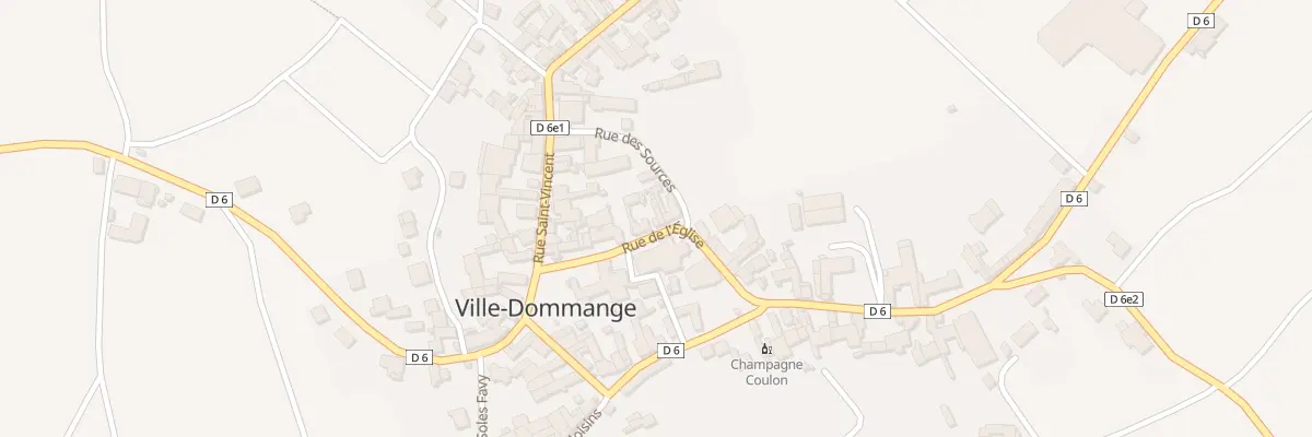 Plan du 9 Rue de l’Eglise à Ville-Dommange