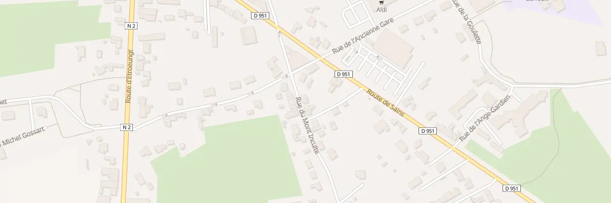 Plan du 7 Rue du Mont Inculte à Avesnelles