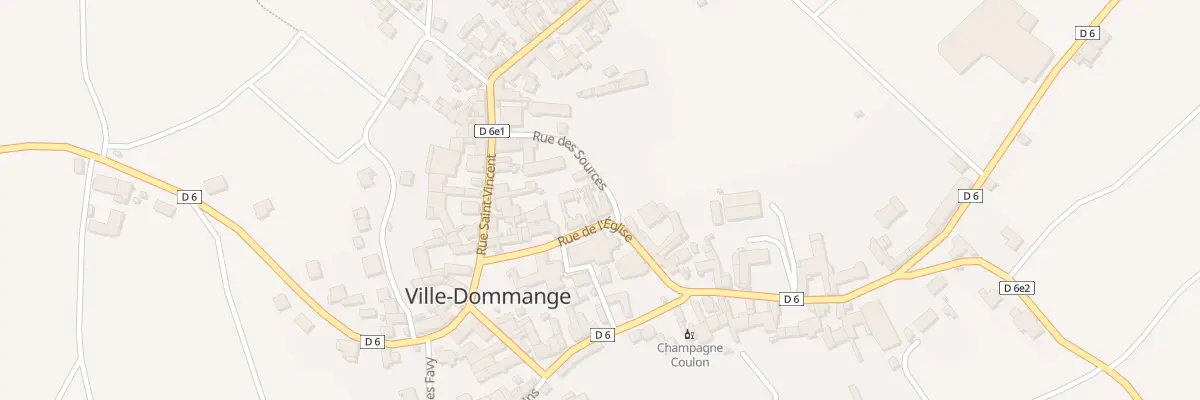 Plan du 11 Rue de l’Eglise à Ville-Dommange
