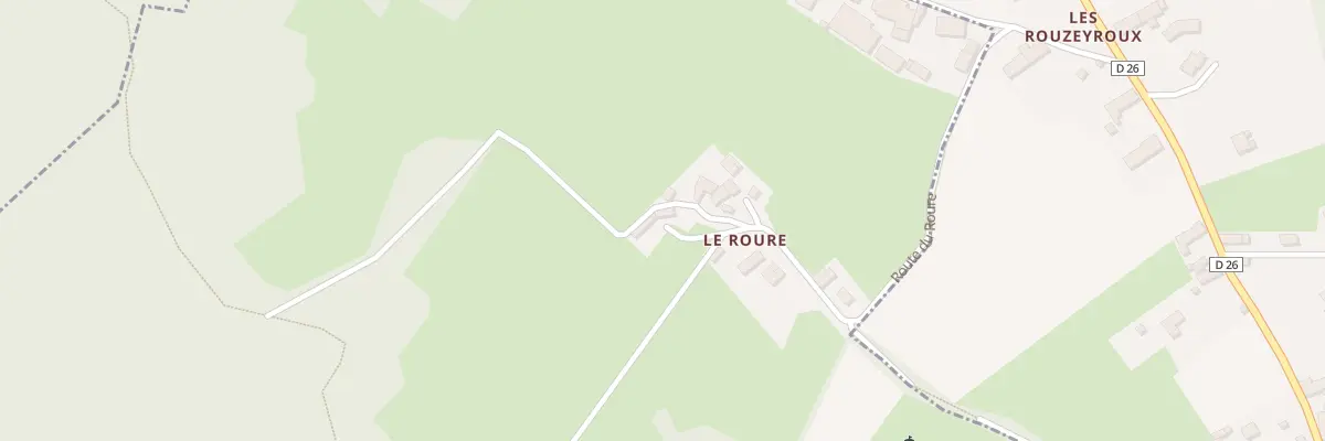 Plan du 5103 Le Roure à Malrevers
