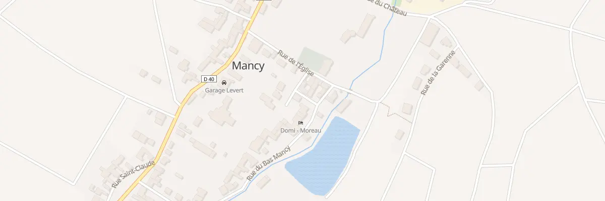 Plan du 5 Rue du Bas de Mancy à Mancy