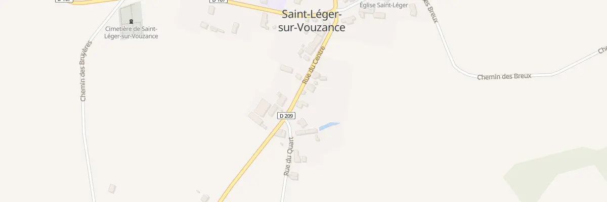 Plan du 159 Rue du Centre à Saint-Léger-sur-Vouzance