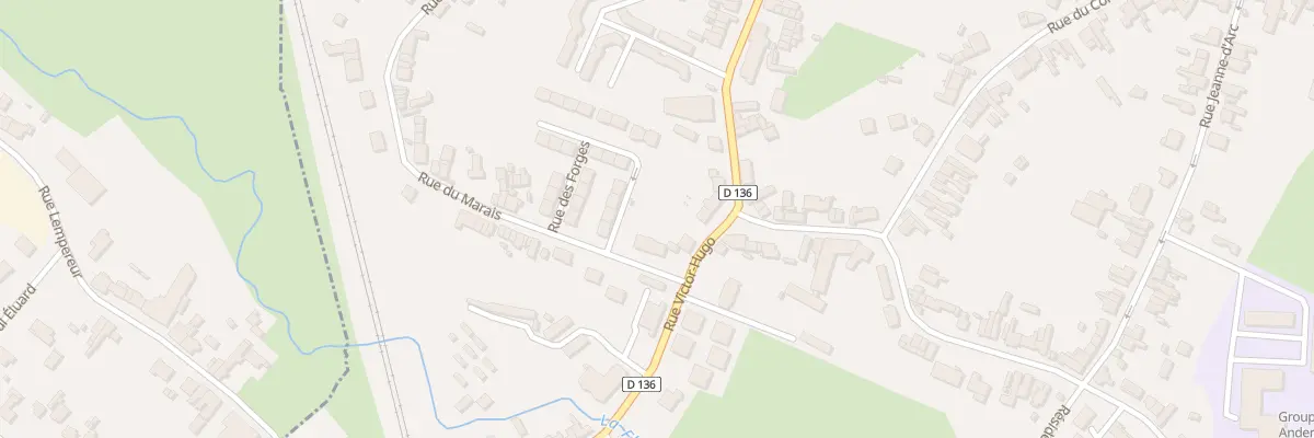 Plan du 4 Rue du Marais à Maubeuge