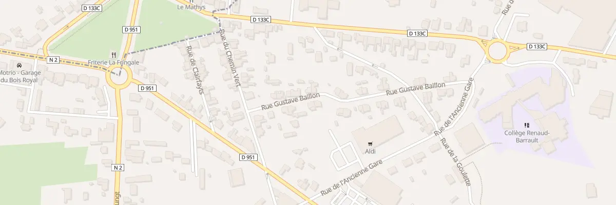 Plan du 27 Rue Gustave Baillon à Avesnelles
