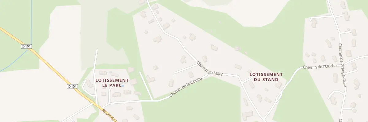 Plan du 289 Che du Mary à Usson-en-Forez