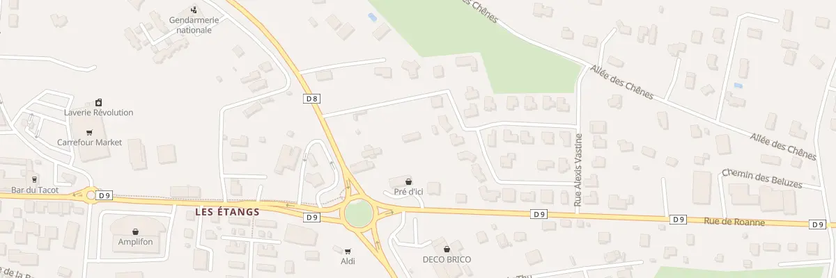 Plan du 64B Rue l’Annexe à Renaison