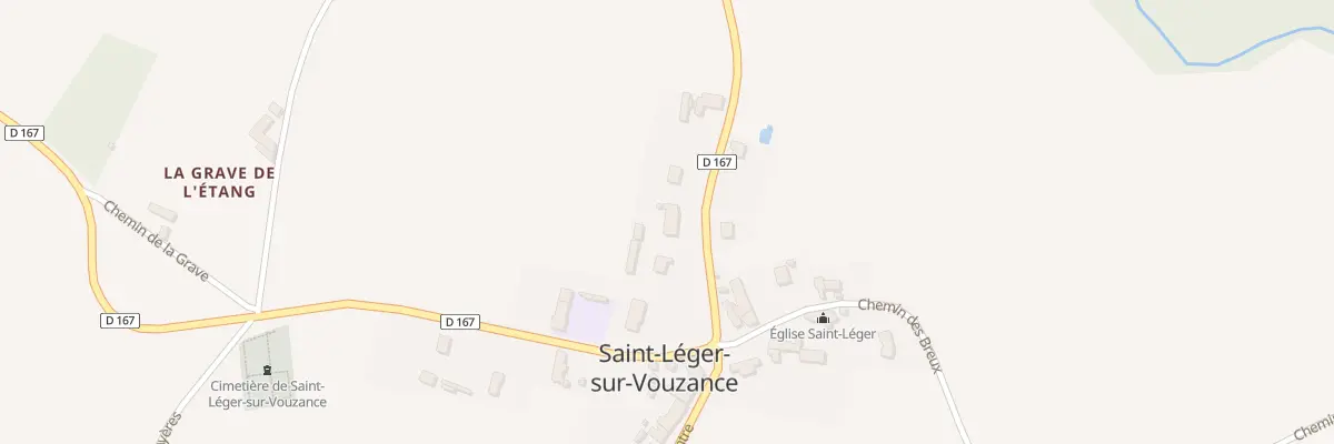 Plan du 3 Rte de Chassenard à Saint-Léger-sur-Vouzance