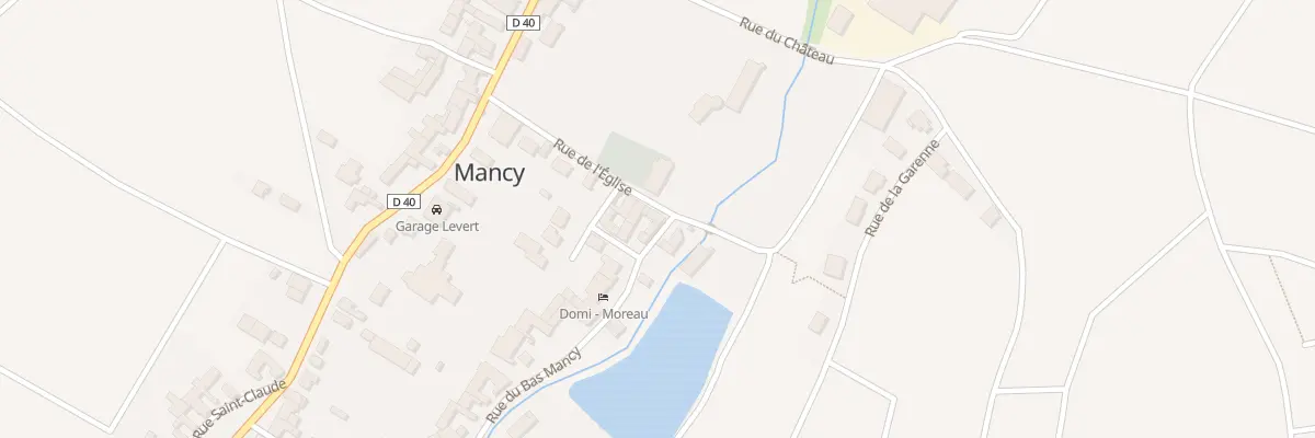 Plan du 5 Rue de l’Eglise à Mancy