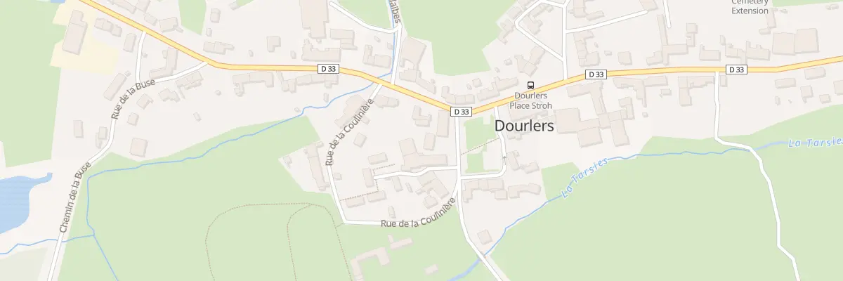 Plan du 13 Vc Place Stroh à Dourlers