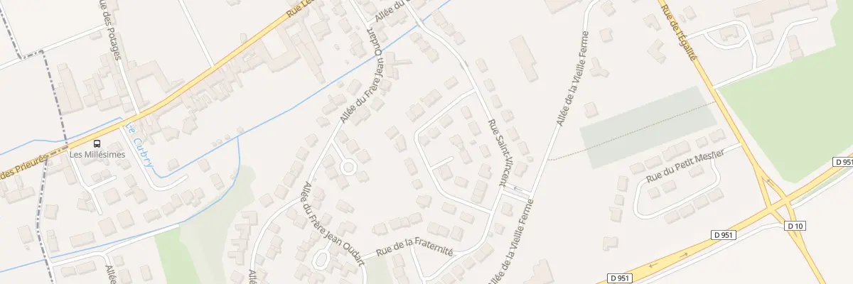 Plan du 32 Rue Saint Vincent à Pierry