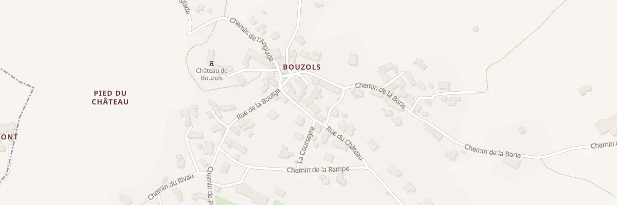 Plan du 4 Rue du Château à Arsac-en-Velay