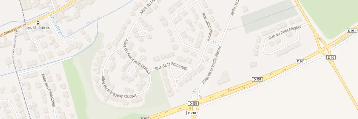 Plan du 3 Rue de la Fraternité à Pierry
