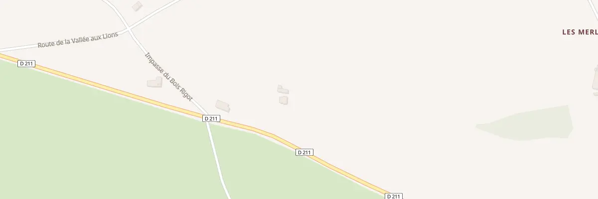Plan du 5124 Les Merlieres à Luneau