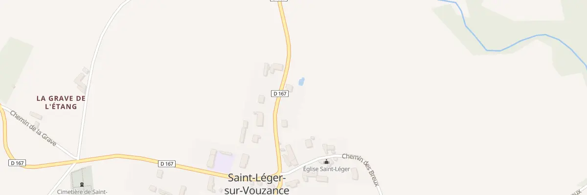 Plan du 8 Rte de Chassenard à Saint-Léger-sur-Vouzance