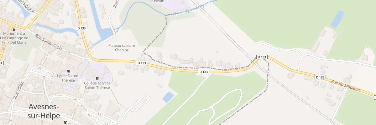 Plan du 48 Rue Jean-paul Chabloz à Avesnes-sur-Helpe