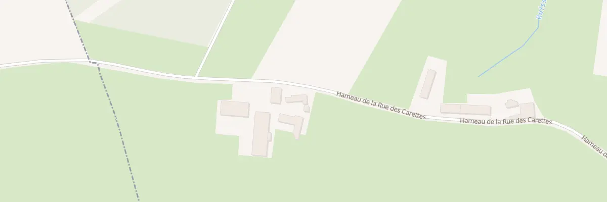 Plan du 3 Ham de la Rue des Carettes à La Bouteille