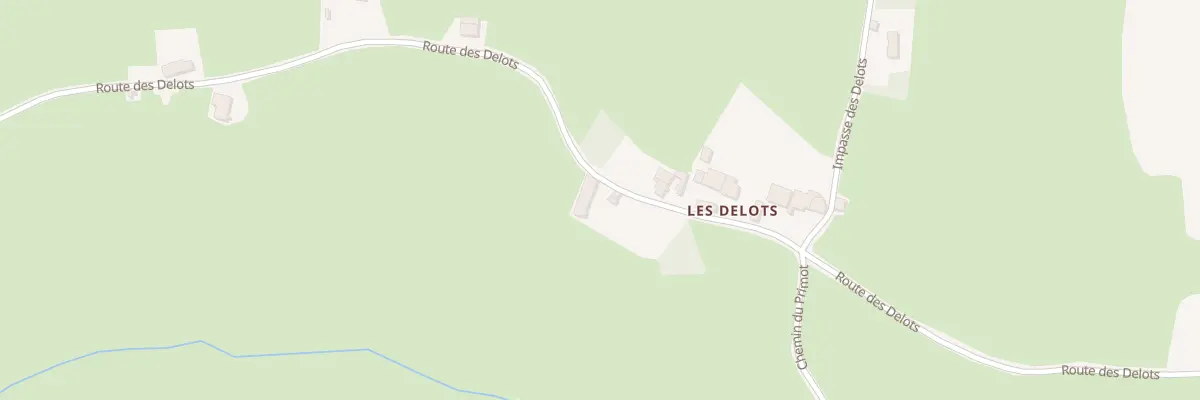Plan du 681 Rte des Delots à Chenay-le-Châtel
