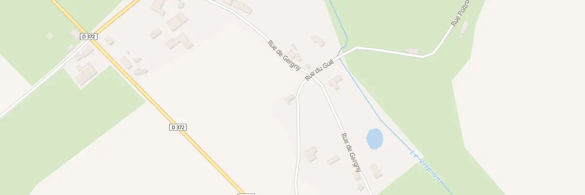 Plan du 3 Rue du Gue à Thenailles