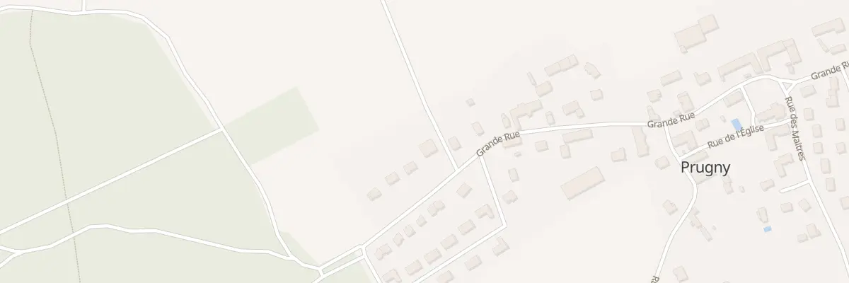 Plan du 30 Gr Grande Rue à Prugny