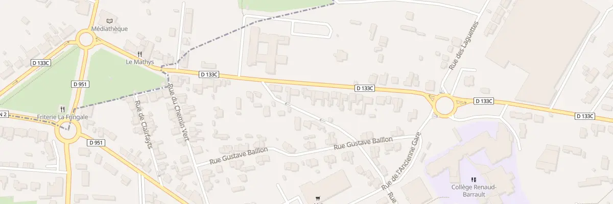 Plan du 91 Rue Léo Lagrange à Avesnelles