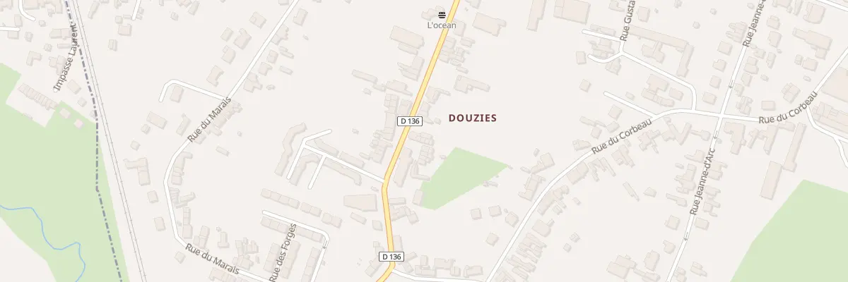 Plan du 25 Rue Victor Hugo à Maubeuge