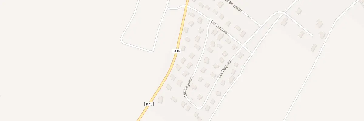 Plan du 8 Les Dagues à Macey
