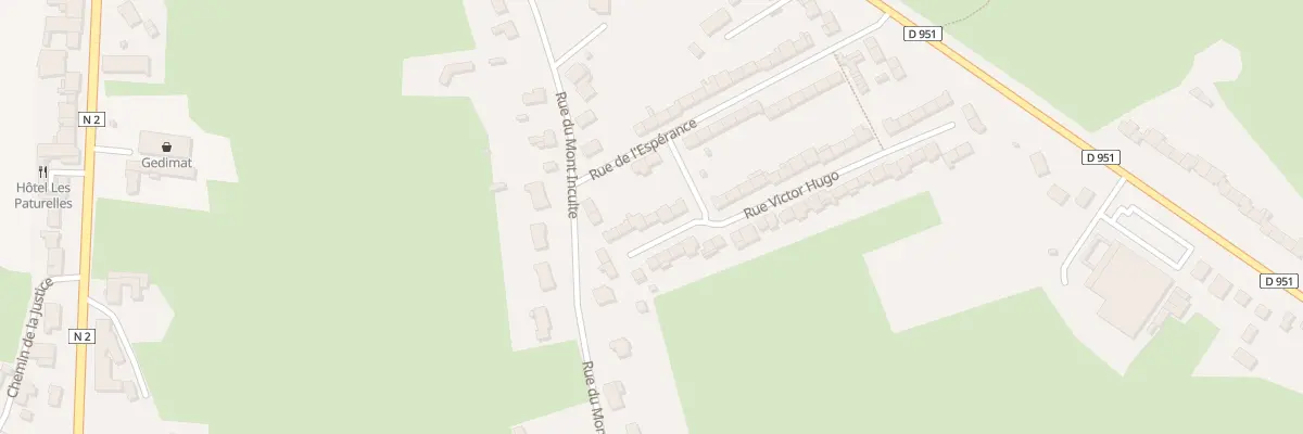 Plan du 42 Rue Victor Hugo à Avesnelles
