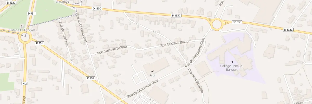 Plan du 15 Rue Gustave Baillon à Avesnelles
