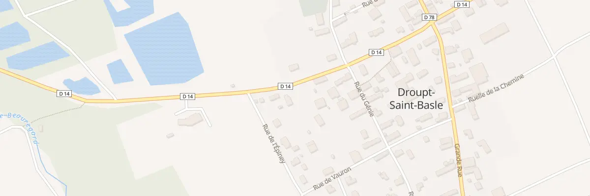 Plan du 3 Rue de Vallant à Droupt-Saint-Basle