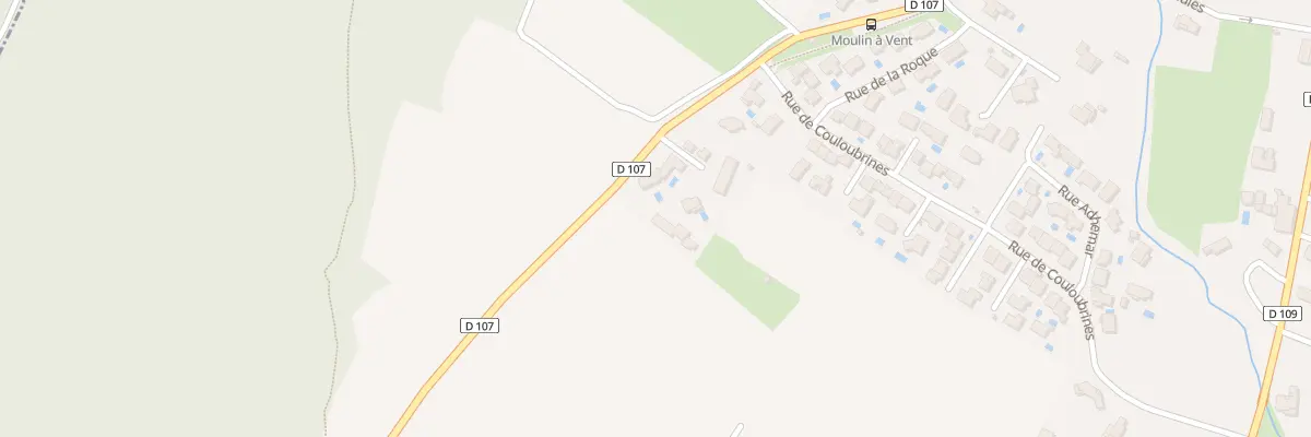 Plan du 35 Rte du Moulin a Vent à Vacquières