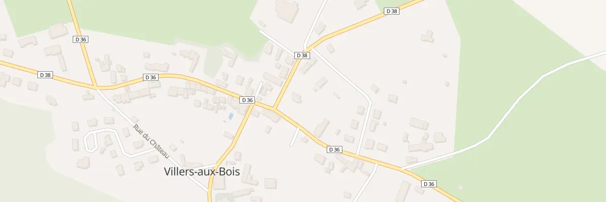 Plan du 12 Rue de la Foret Charbonniere à Villers-aux-Bois