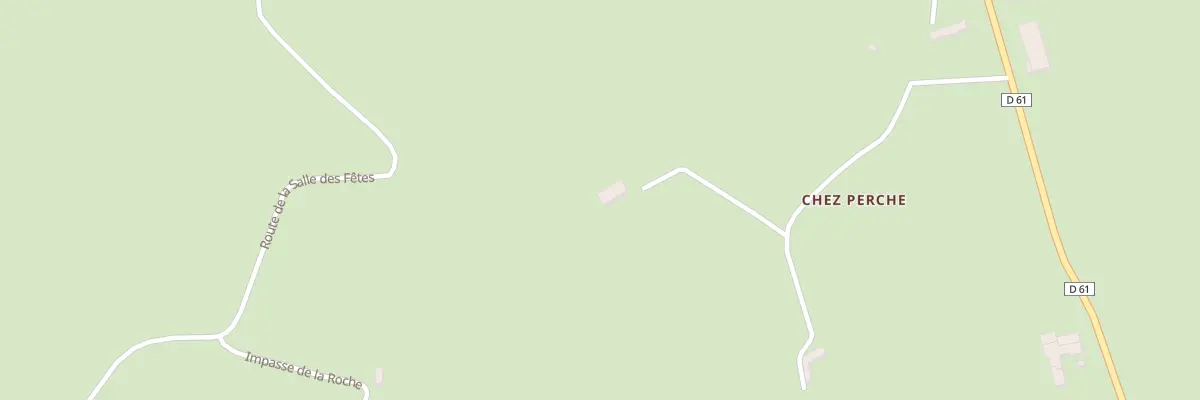 Plan du 608 Imp de Chez Perche à Luré