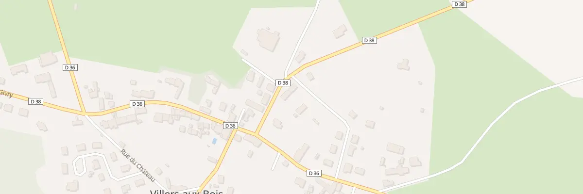 Plan du 2 Rue des Coulons à Villers-aux-Bois