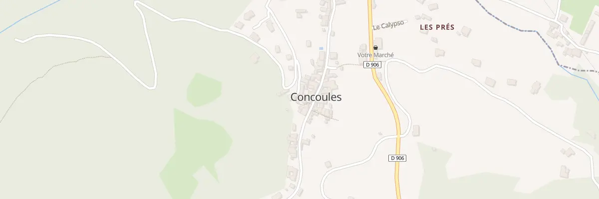 Plan du 5309 Le Village à Concoules
