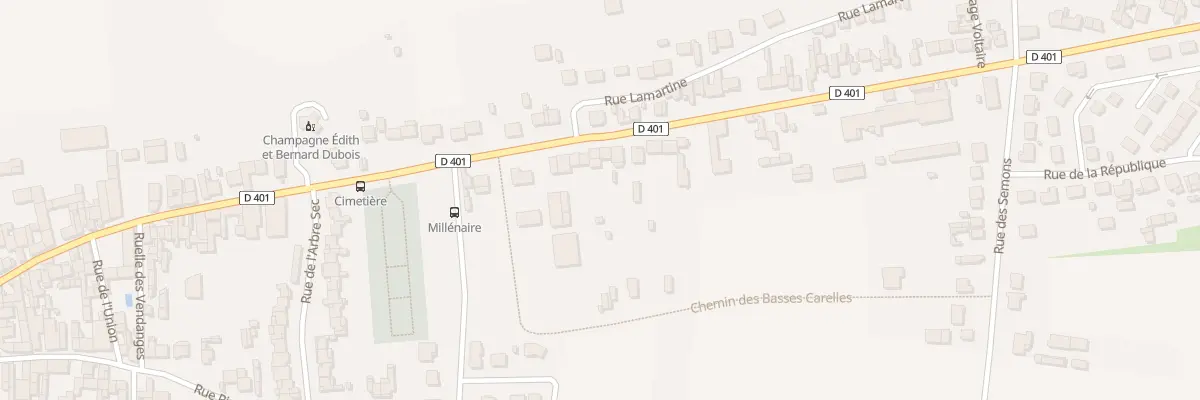 Plan du 85 Av Paul Langevin à Mardeuil