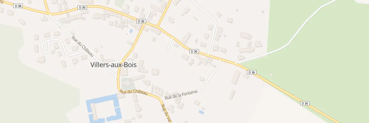 Plan du 11 Rue de la Foret Charbonniere à Villers-aux-Bois