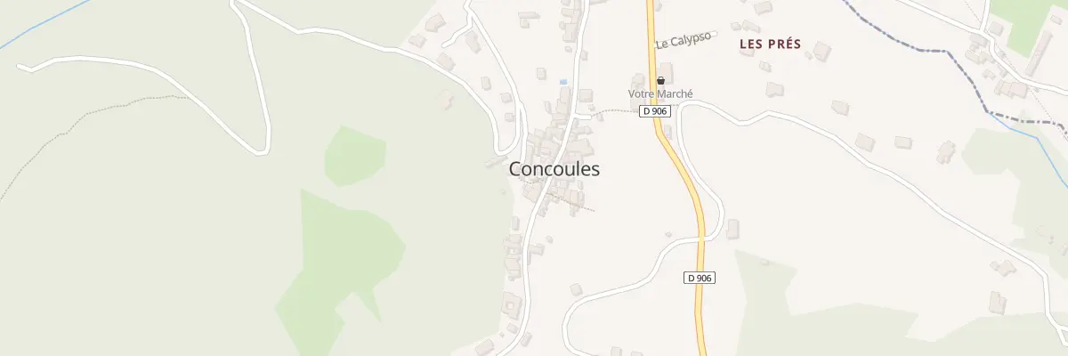 Plan du 5050A Le Village à Concoules