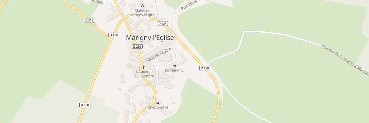 Plan du 19 Pl de l’Eglise à Marigny-l’Église