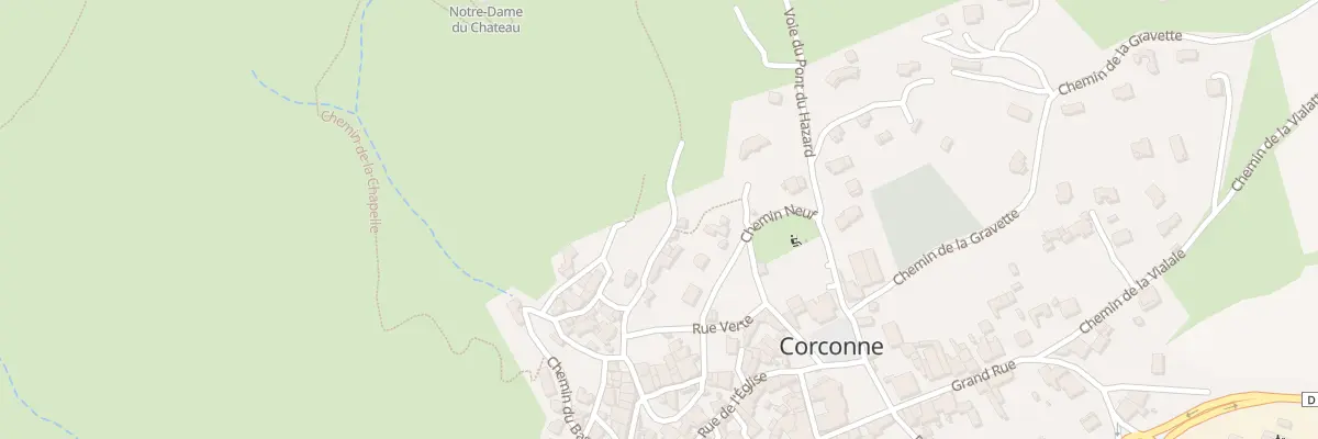Plan du 5319 Chem des Charbonniers à Corconne