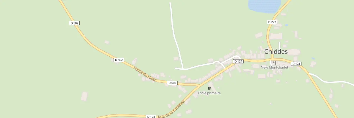 Plan du 3 Imp de la Vigne à Chiddes