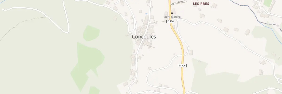 Plan du 475 Rue Régordane à Concoules