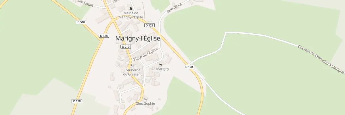 Plan du 365 Le Bourg à Marigny-l’Église