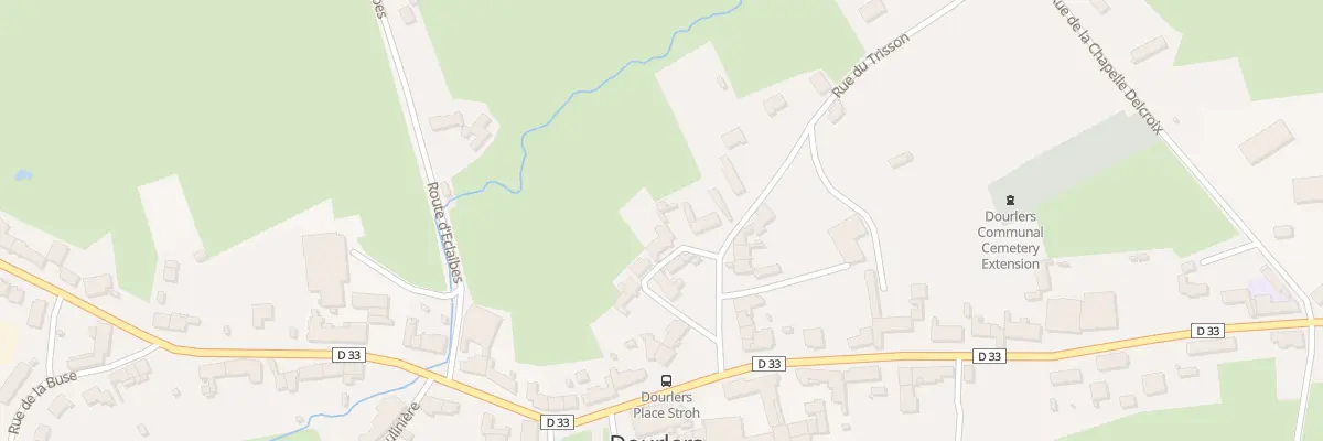 Plan du 9 Rue de la Cure à Dourlers