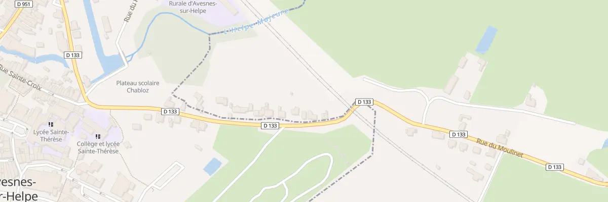 Plan du 36 Rue Jean Paul Chabloz à Avesnelles