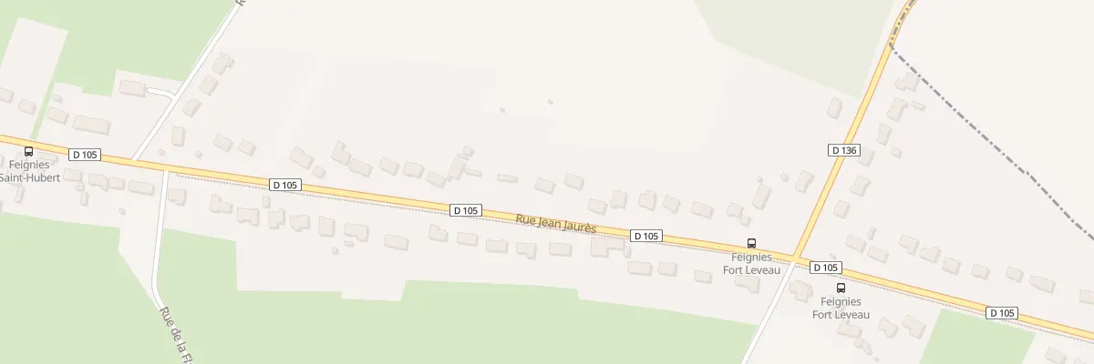 Plan du 147 Rue Jean Jaurès à Feignies