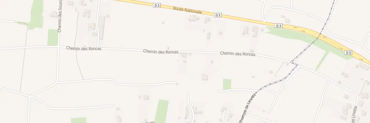 Plan du 91 Che des Ronces à Mardeuil