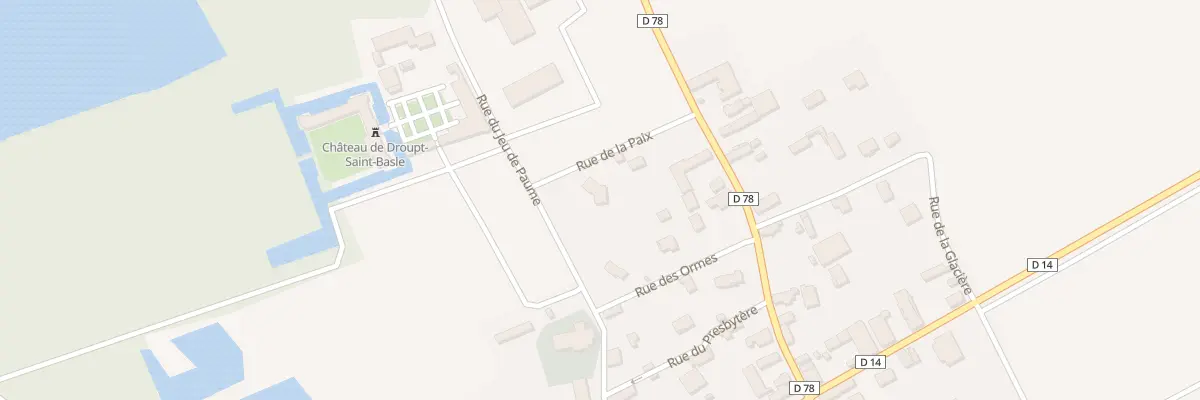 Plan du 4 Rue du Jeu de Paume à Droupt-Saint-Basle